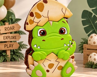 Baby Dinosaur Piñata, Dinosaur Egg Birthday Party Decor