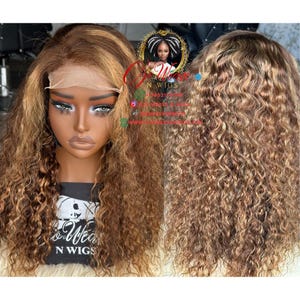 100% Human Hair Glueless 5x5 Closure Wig - 24 Inch.made to order