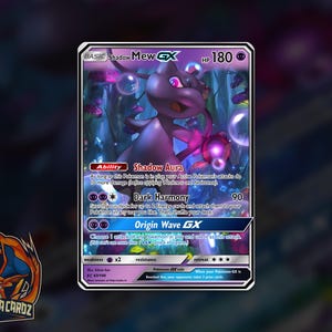 Shadow Mew Variant Custom Pokemon Card Full Art Holographic