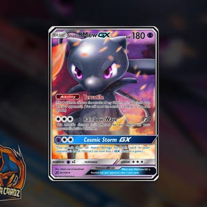 Shadow Mew Custom Pokemon Card Full Art Holographic
