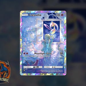 Cresselia Full Art TCG POCKET Proxy Pokemon Card Holographic