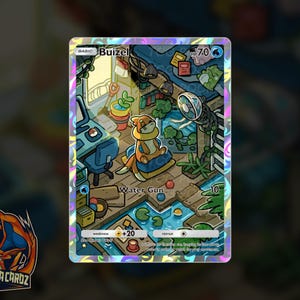 Buizel Full Art TCG POCKET Proxy Pokemon Card Holographic