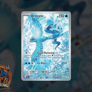 Articuno Full Art Proxy Pokemon Card Holographic