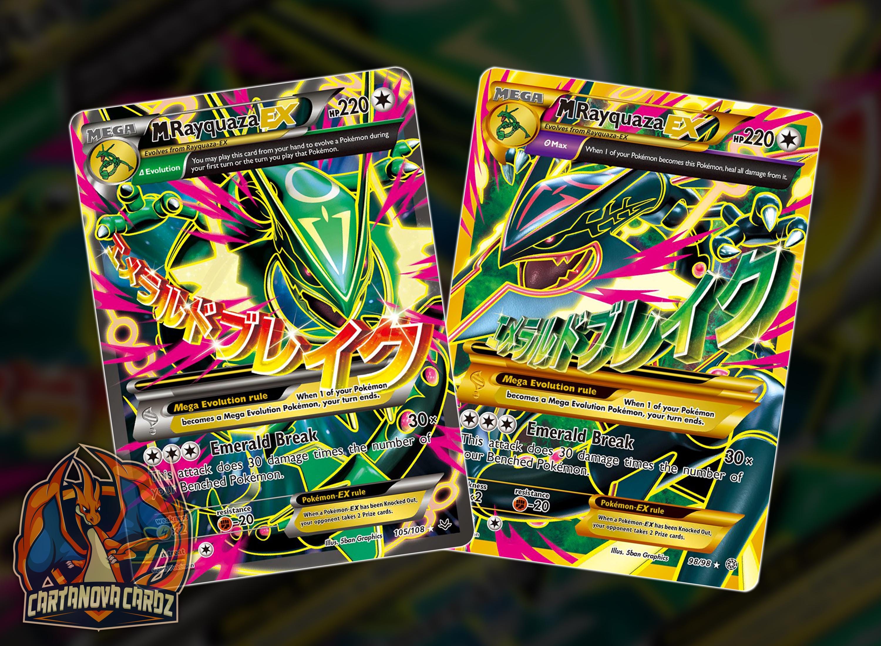 Shiny rayquaza ex - Etsy 日本