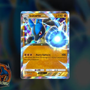 Lucario Ex TCG POCKET Proxy Pokemon Card Holographic