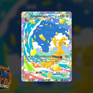 Gholdengo Full Art TCG POCKET Proxy Pokemon Card Holographic