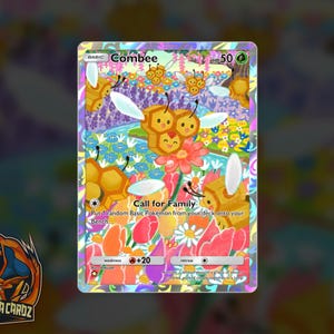 Combee Full Art TCG POCKET Proxy Pokemon Card Holographic