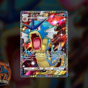 Gyarados Ex Full Art TCG POCKET Proxy Pokemon Card Holographic