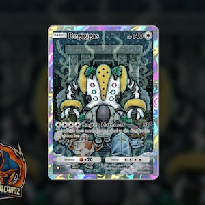 Regigigas Full Art TCG POCKET Proxy Pokemon Card Holographic
