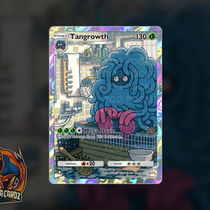 Tangrowth Full Art TCG POCKET Proxy Pokemon Card Holographic
