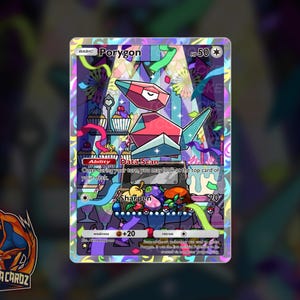 Porygon Full Art TCG POCKET Proxy Pokemon Card Holographic