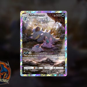 Nidoqueen Full Art TCG POCKET Proxy Pokemon Card Holographic