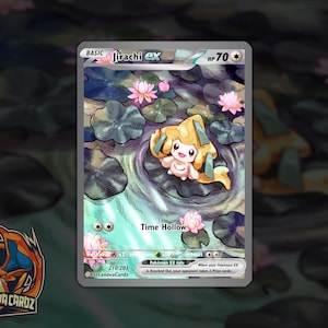 Jirachi Garden Custom Pokemon Card Full Art Holographic