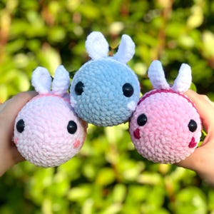 Cute Crochet Bee Plush – Barbie, Cotton Candy & Cloud Bees – Handmade Stuffed Animal Toy – Kawaii Gift for Kids – Soft Amigurumi Bee