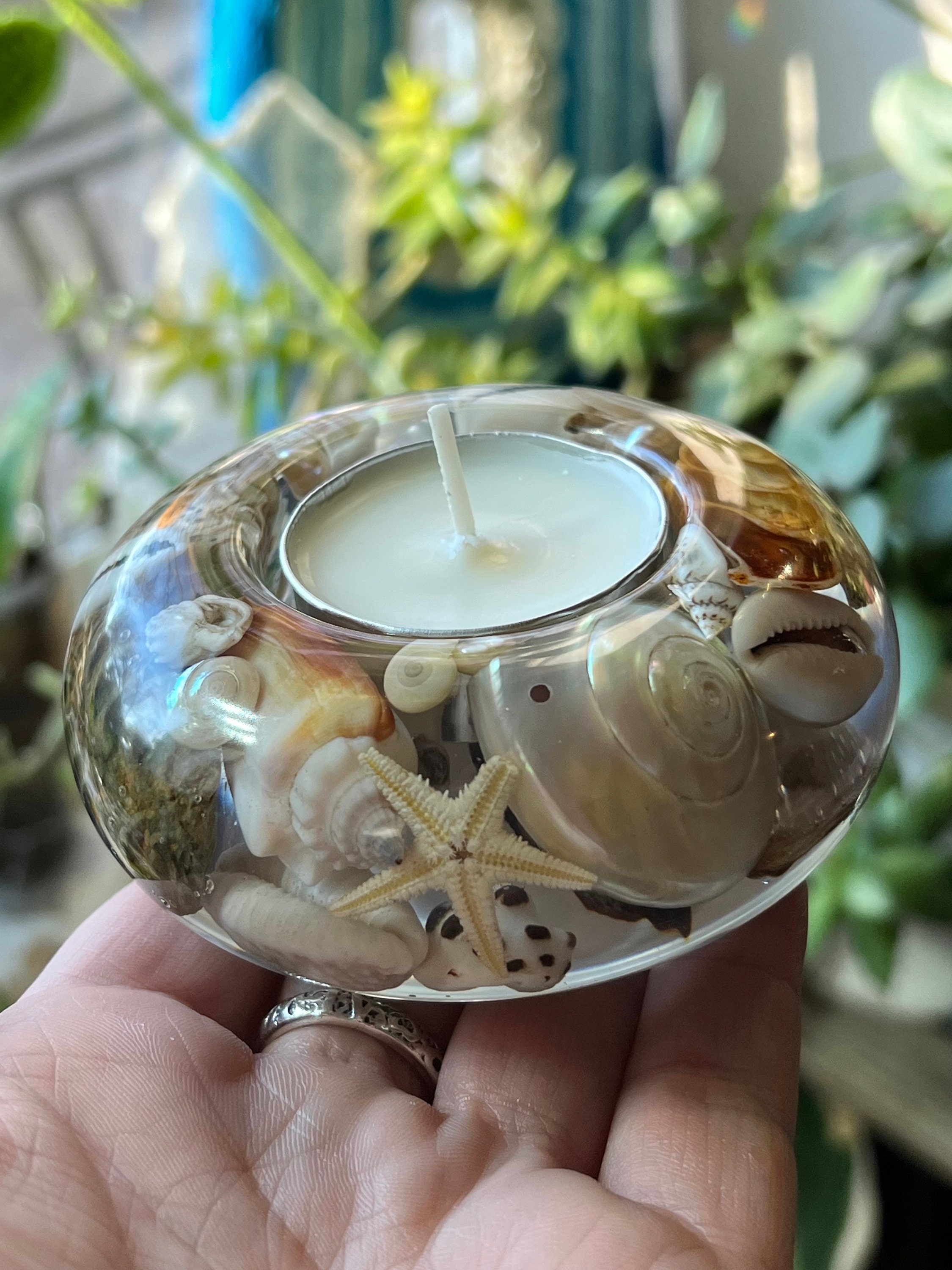 Beach Candle, Ocean Candle, Beach Wedding Candle, Gel Candle, Cozy