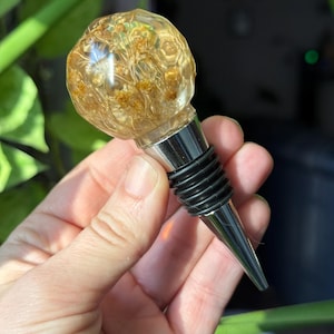 Floral Bottle Topper | Wine Bottle Stopper | Wine Cork | Preserved Flower Bouquet