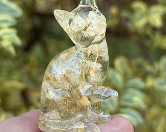Vintage Cat Figurine Country Artists Siamese Kitten 7” Resin - Etsy
