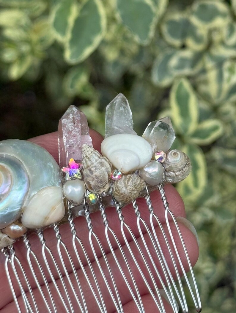 Seashell Comb Seashell Mermaid Hair Comb | Shell Hair Fork | Pearl Decorative Hair ...
