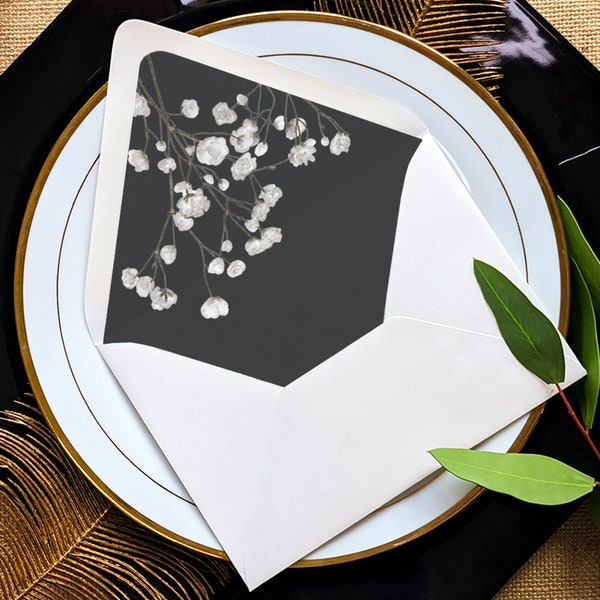 Custom Envelope Liners Etsy