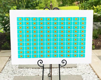 Donation Event Reveal Board, Non-Profit Milestones, Charity Event Display Board, Corporate Gala Seating Assignments, Canvas - Photo Board