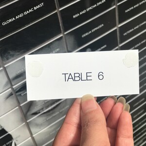 Bar Mitzvah Ideas, Unique Place Cards, Party Seating Chart, B'nai Mitzvah, Party Guestbook Display - 24" x 36" Place Card Board - DEPOSIT image 4