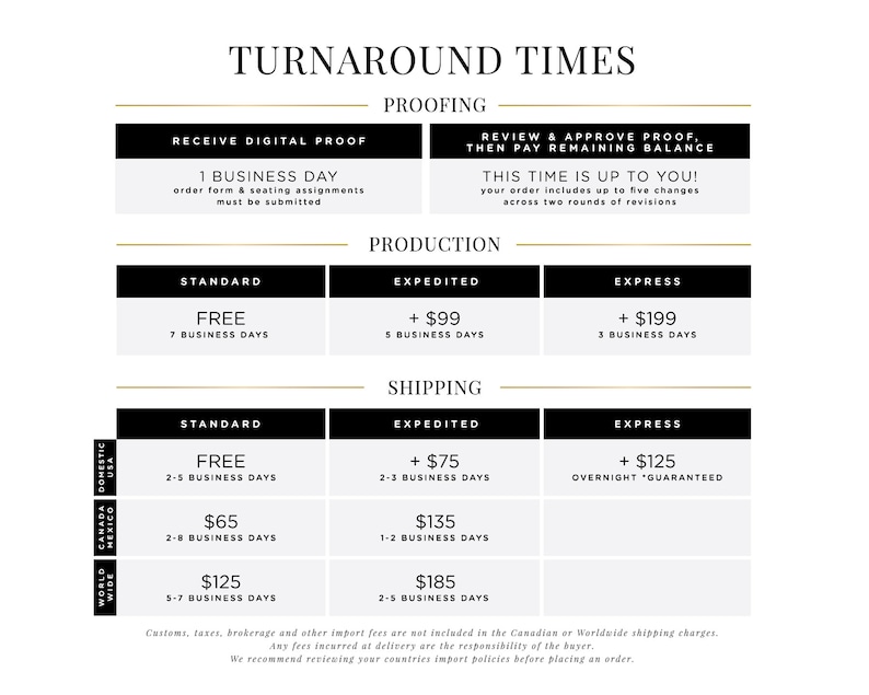 a black and white pricing sheet with a price tag