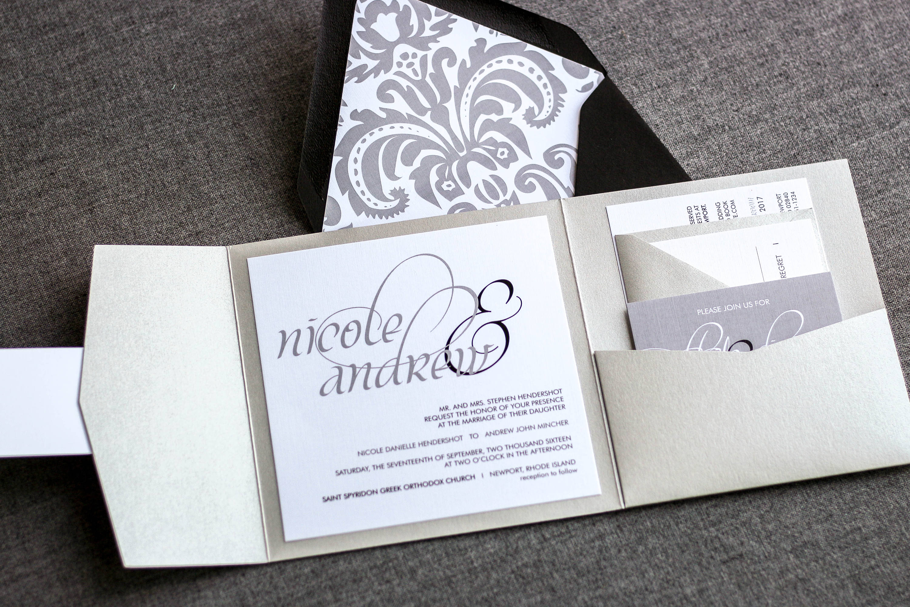 Pocketfold Wedding Invitations 10