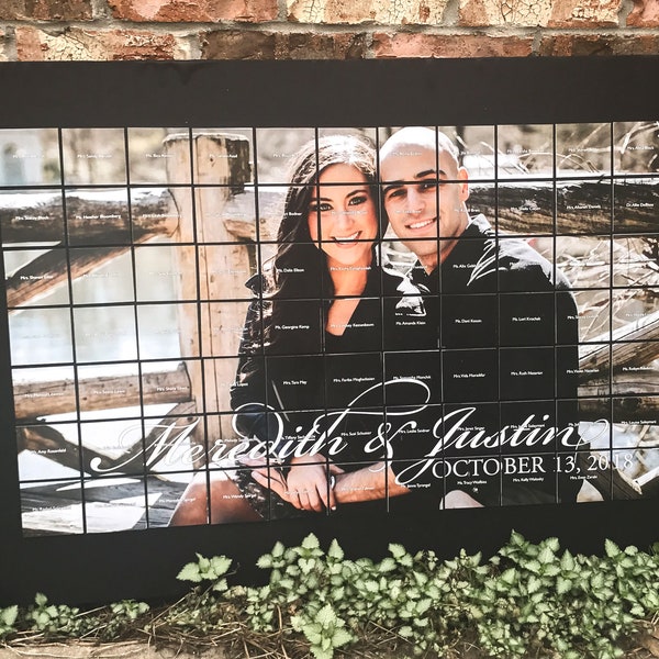 Photo Seating Chart Etsy