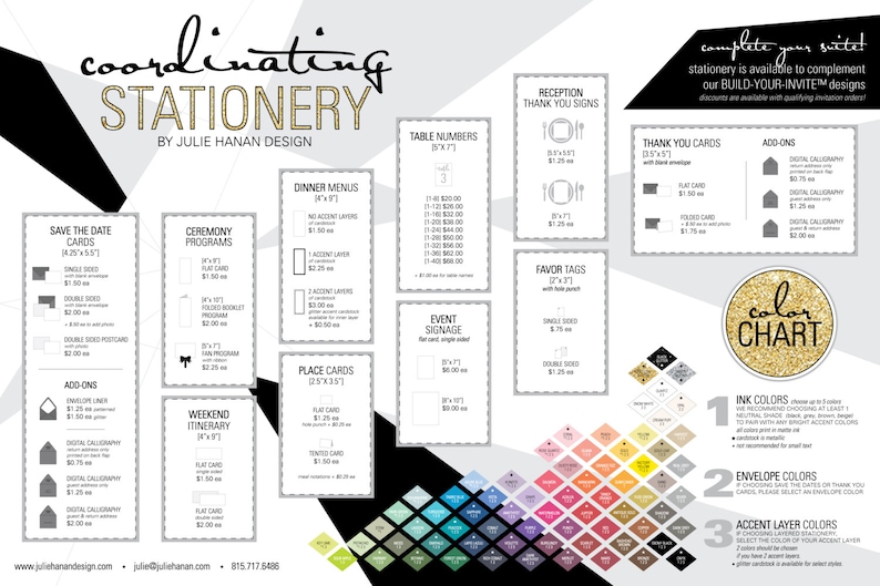 Striped Custom Fan Program, Orange and Grey Wedding Programs, Destination Wedding, Modern Stationery Preppy Chic Fan Program DEPOSIT image 4