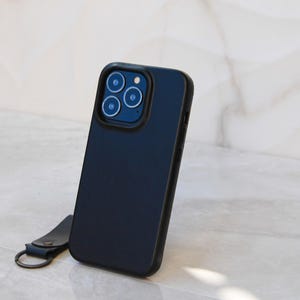 Personalized Black LeatherBest Case For iPhone, iPhone 16, 15, 14, 13, 12, 11 Pro Max & Plus Case