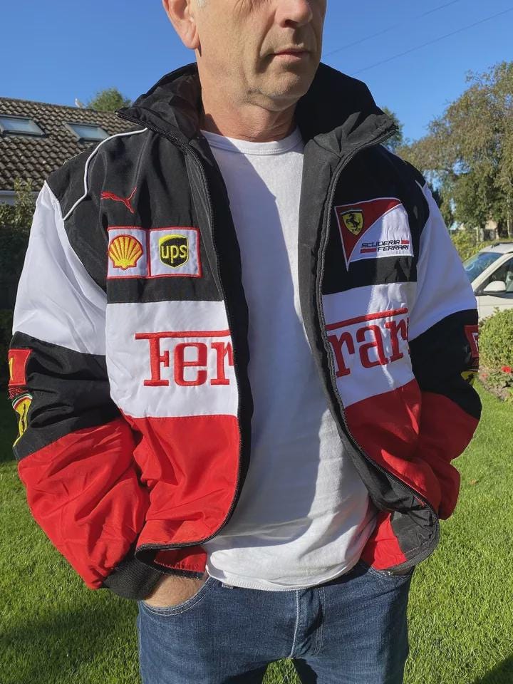 F1 ferrari jacket - Etsy 日本