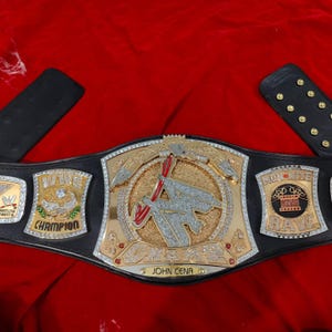 レア物 WWE US王座スピナーベルト Jhon Cena モデル WWE US王座スピナーベルト Jhon Cena モデル - メルカリ