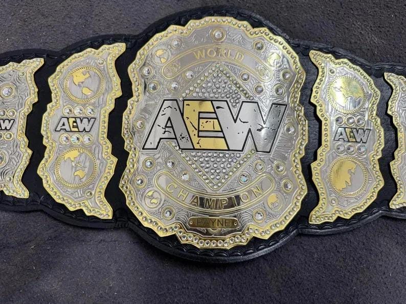 【新品・未使用】AEW チャンピオン トイベルト Amazon.co.jp: ・ AEW タッグチーム チャンピオン トイベルト