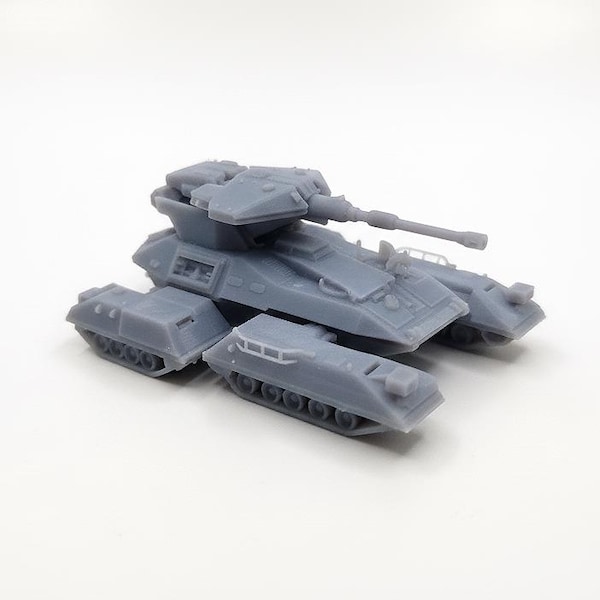 Carro armato Scorpion UNSC Halo: miniatura in resina 12K, modello da wargame (scala 32 mm-40 mm)