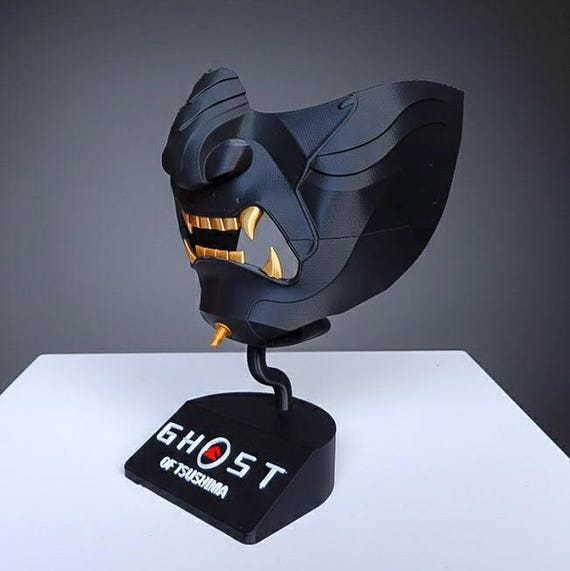 Ghost of Tsushima Jin Sakai Mask - Wearable 3D Printed Replica - Etsy