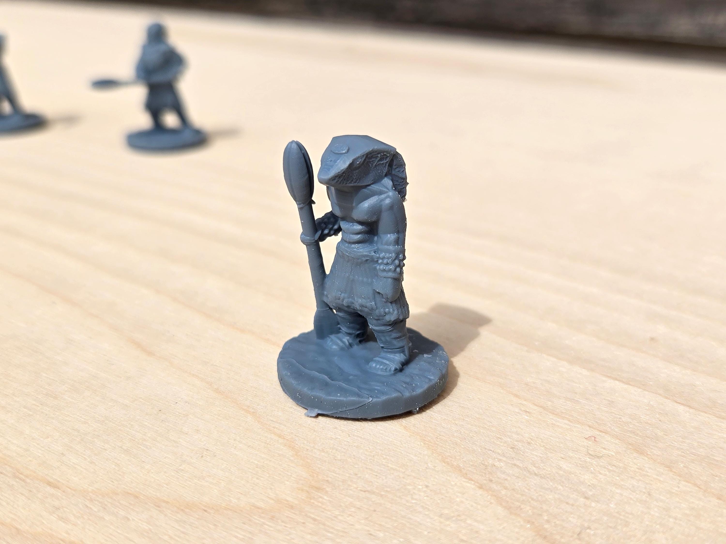 High-detail Stargate SG-1 Miniatures: Apophis, Teal'c & Jaffa Guard ...