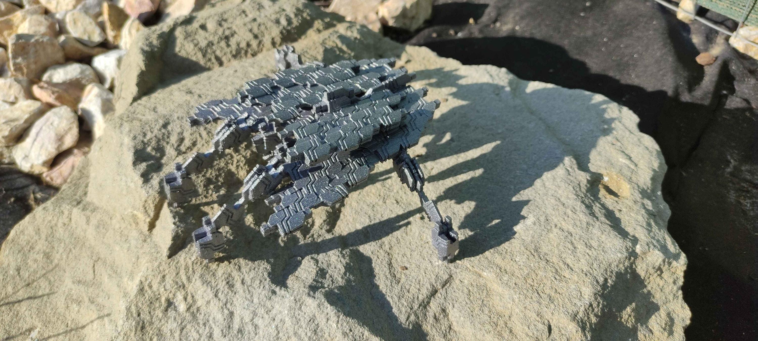 3D Printed Sci-fi Self-replicating Model | Collector Display | Robot ...