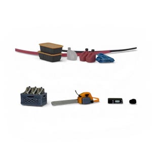 SCX30 Scale Accessories Pack for 1987 Toyota Single Cab Hard Body Kit | 1/30 | Super Scale Edition