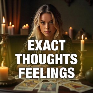 Same Hour Psychic Reading, Exact Thoughts and Feelings Tarot, Fast Intuitive Energy Reading, Spiritual Insight, Clarity, Accurate Guidance