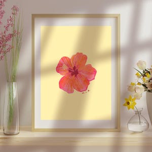 Hibiscus Flower Print~ Digital Download