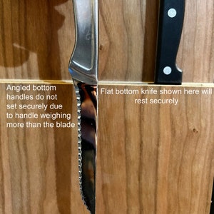 Magnetic Knife Block   Maggie  for the Side of your image 3