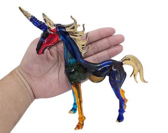 Swarovski Crystal Unicorn Figurine #630119 W/ Box - Art Glass