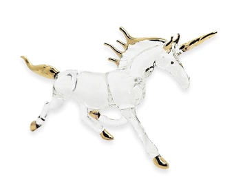 Swarovski Crystal Unicorn Figurine #630119 W/ Box - Art Glass