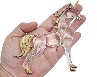 Swarovski Crystal Unicorn Figurine #630119 W/ Box - Art Glass
