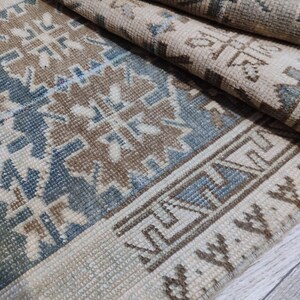 Handmade Wool Runner Rug: Patchwork Entryway Hallway Decor (1.8x6 ft)