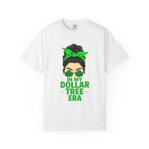 Dollar Tree Unisex T-shirt, Money Tee, Affordable Graphic Shirt, Greenback Top, Budget Fashion Apparel