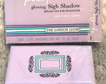 Rare Vintage Yardley Glowing Sigh Shadow Compact-Soul Turq