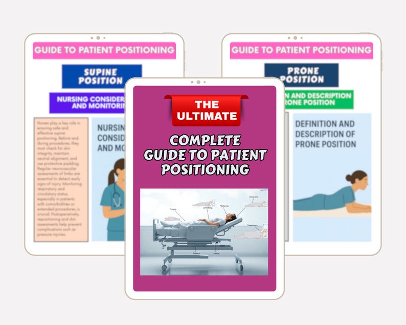 Operating Room Position Guide to Patient Positioning | Surgery | Operating Room Nursing ...