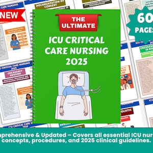 ICU Critical Care Nursing Study Guide: Med Surg, Ventilator Management