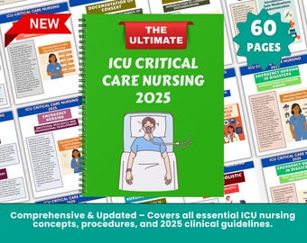 ICU Critical Care Nursing Study Guide: Med Surg, Ventilator Management